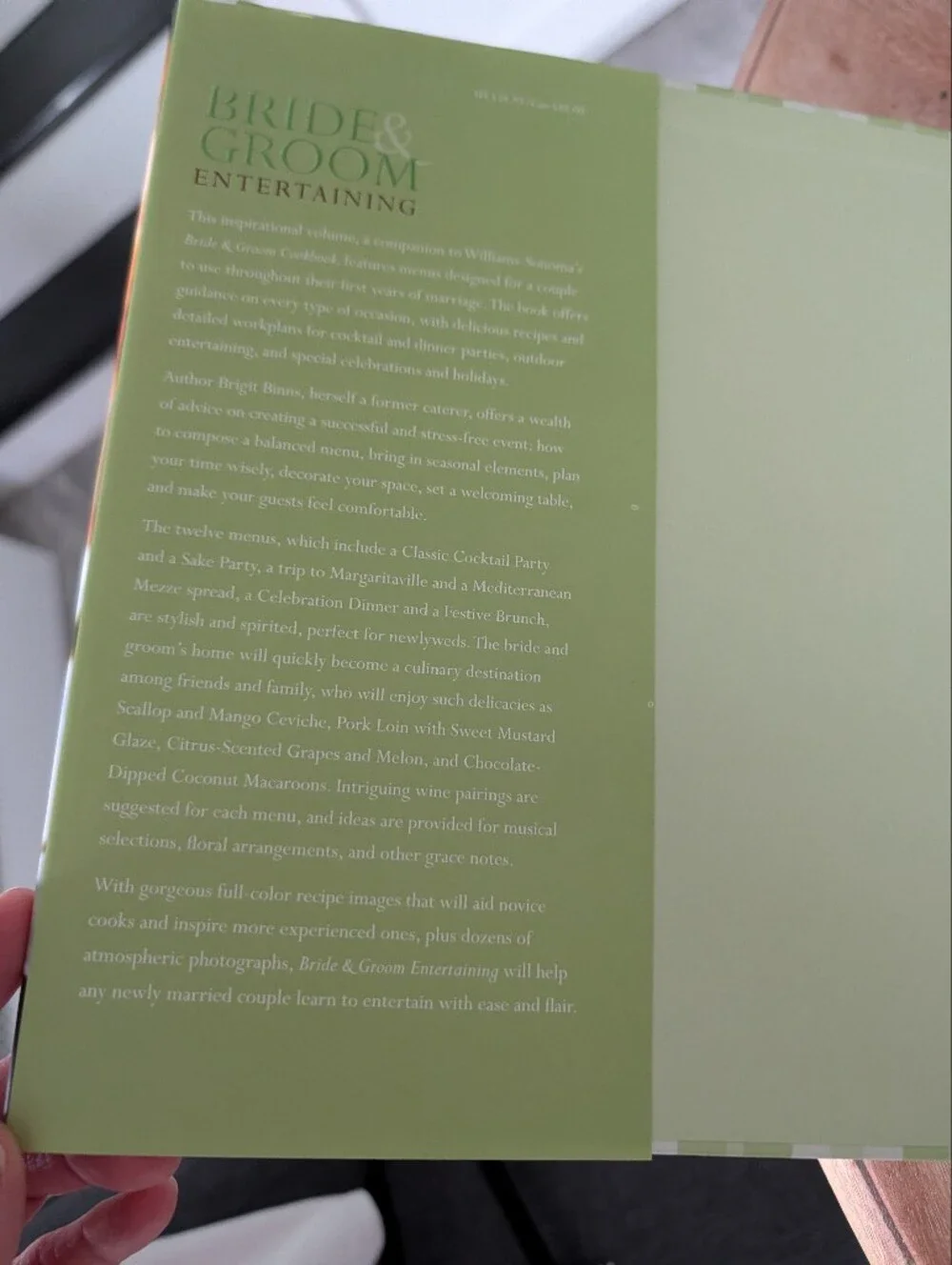Vintage 2007 Williams-Sonoma Bride & Groom Cookbook Set Entertaining Recipes *